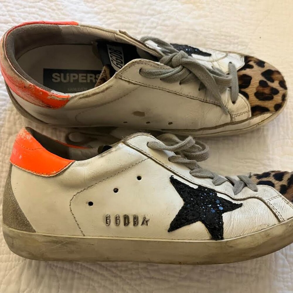 Size 38 Golden Goose Super Star Sneakers